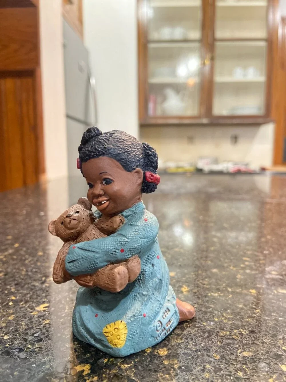 Martha Holcombe Prissy Bear Figurine, All God’s Children Collection